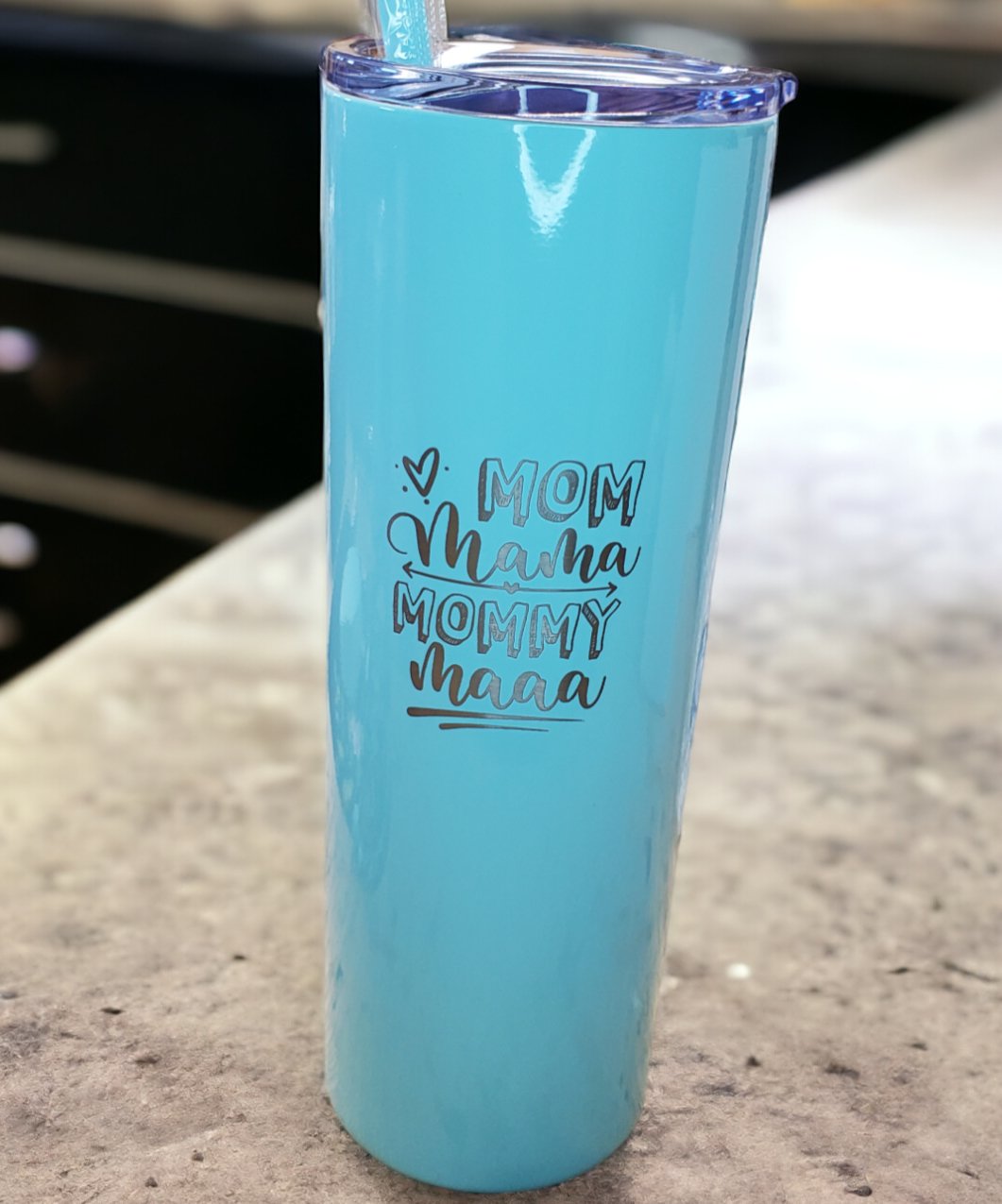 Skinny Engraved Insulated Tumbler