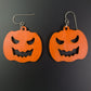 Jack-o-Lantern Halloween Earrings