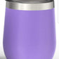 Wine Insulated Tumbler Engraved in Matte Lavender