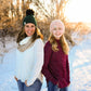 Evergreen Alpaca Blend Wool Crochet Hat with Pom - a-Farm-girl-bytess | Handmade Alpaca Wool Winter Hats for Women