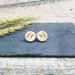 Large Wheat Engraved Wood Earring Posts - A Farm Girl by Tess | Handmade Alpaca Wool Winter Hats for Women